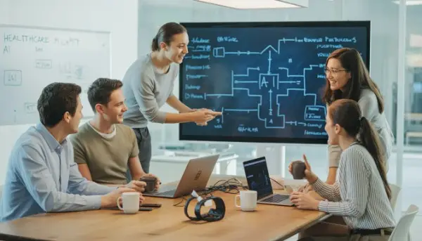 A US physician uses AI-powered holographic imaging to detect early signs of neurological diseases.