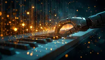 A human engineer and a transparent AI interface in a modern R&D lab, analyzing a complex blueprint with a red hallucination and logic error warning. Title: MYTH: AI CAN SOLVE ANY PROBLEM. REALITY: AI HAS DATA BIAS AND REASONING LIMITATIONS.