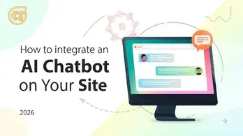 How to integrate an AI chatbot on your website easily - Step by step guide.